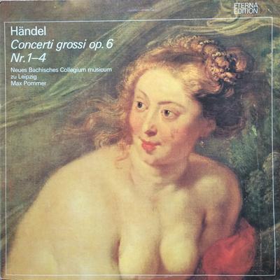 LP Record GEORG FRIEDRICH HNDEL  NEUES BACH  Concerti Grossi Op. 6 Nr. 14 827832 ETERNA 1985 German Dem Classical Used