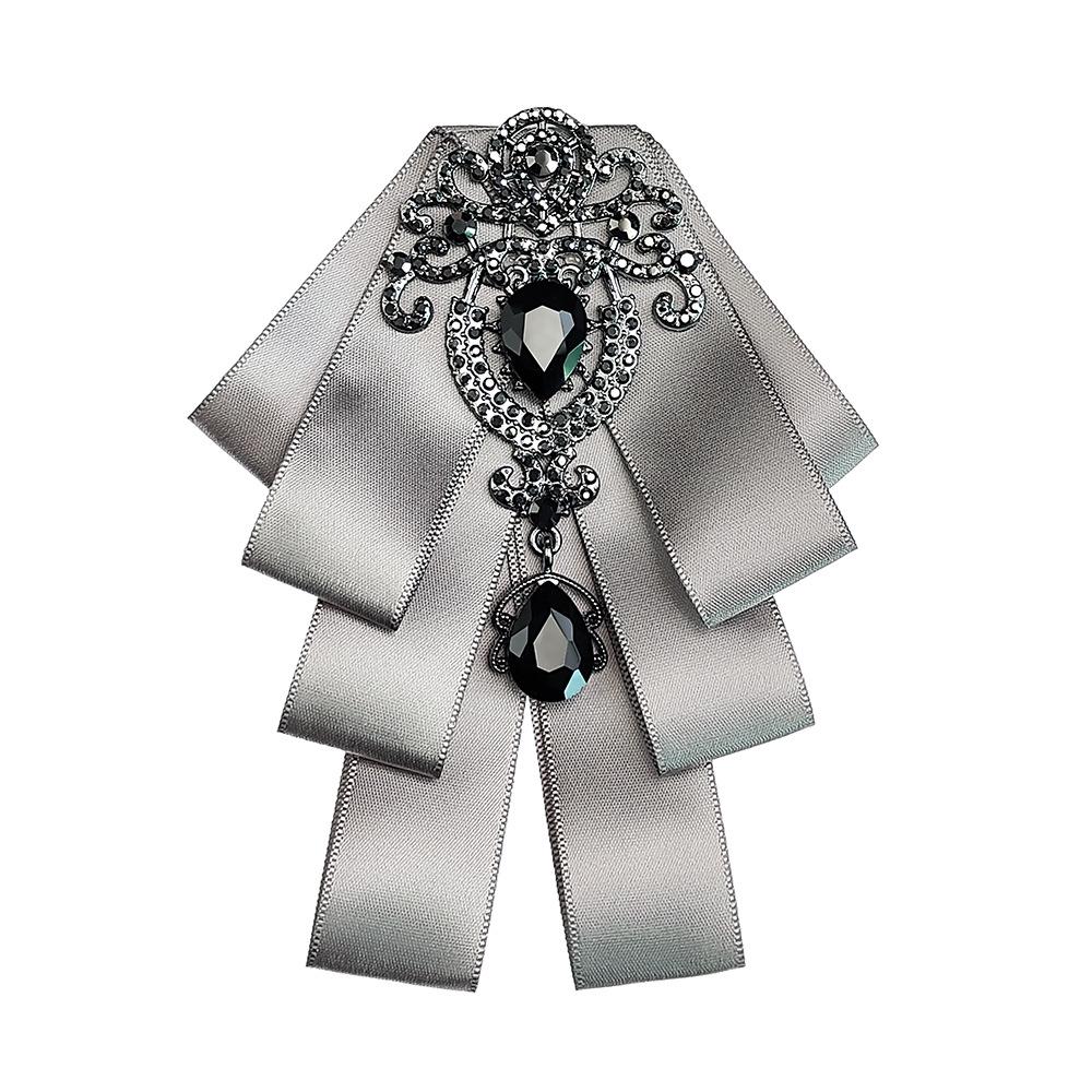 

Men s Multi-Layered British Lapel Bow Tie with High-End Feel for Weddings