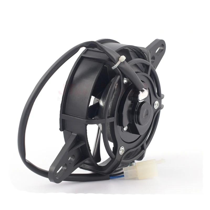 Oil Cooler Engine Radiator Electric Cooling Fan Fit for 150cc 200cc 250cc Chinese ATV Quad Go Kart Motorcycle