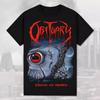 Zwart T-shirt Obituary Doodsoorzaak 1990 Brutale Death Metal Grafisch Katoen Heren Dames T-shirt Korte Mouw Shirt Oversized