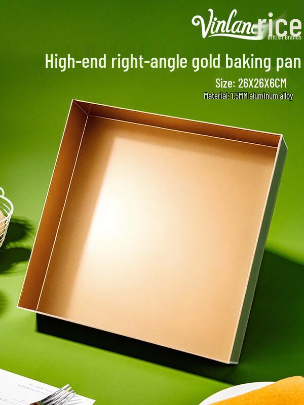 ZISIZ Japan 28x28 Rectangular Carbon Steel Baking Pan