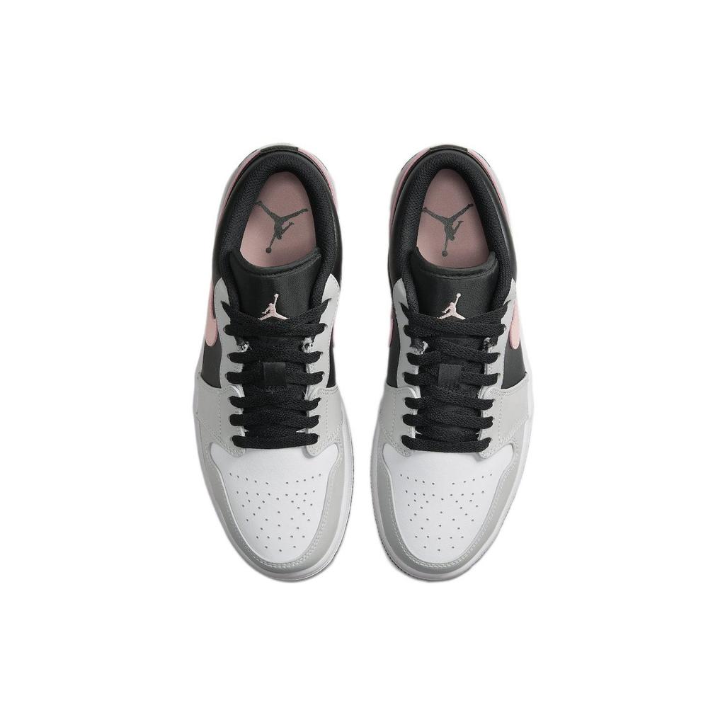 Air Jordan 1 Low 'Grey Fog Bleached Coral' Men's 553558-062