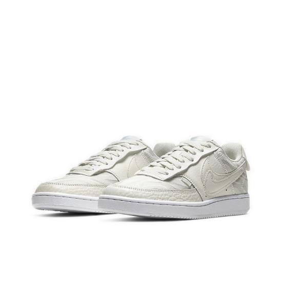 

Nike Court Vision Low Premium tacked Swoosh - Sail CI7599-100 Women s Shoes EU 38 білий