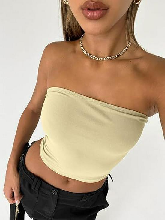 Slim-Fit Women's Pullover Tube Top Camisole for Summer