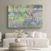 Claude Monet Exhibition Art Posters Canvas Oil Painting Garden Boat Lake Landscape Nature Landscape Wall Art Room Home Decor