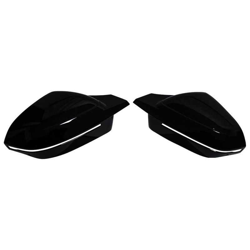 Rearview Mirror Cover Cap Carbon Fiber / Black for BMW 5 7 I5 I7 Series G60 G61 G68 G70 M3 G90 Car Accessorie