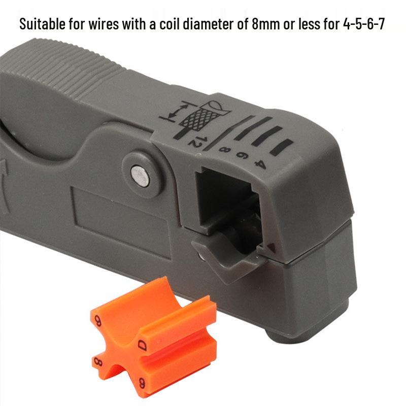 Coaxial Cable Stripper & Network Pliers Tool