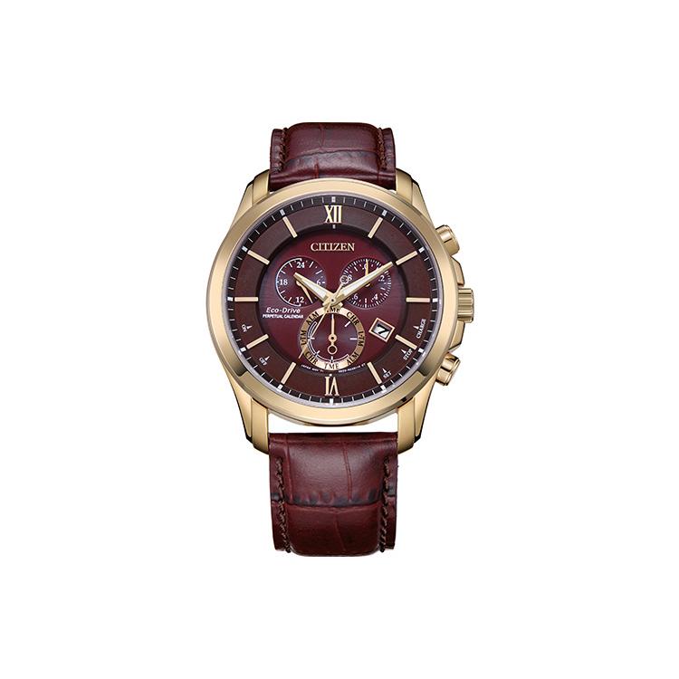 CITIZEN Ecology Drive Collection Light Powered Quartz Movement Cow Leather Strap Watch Men's Watches BL5548-19X