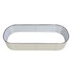 Raised Garden Bed Steel   Outdoor Planter Box with Open Bottom for Vegetables Fruits Flowers