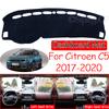 Sunshade Dashmat Car Accessories Rug C5-Aircross for Citroen C5 Aircross 2017 2018 2019 2020 Anti-Slip Mat Dashboard Cover Pad