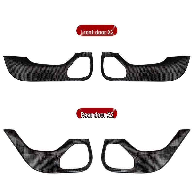 Xiaomi YU7 Tür-Anti-Kratzmatte mit Karbonfaser-Muster: Innenraum-Schutzaufkleber