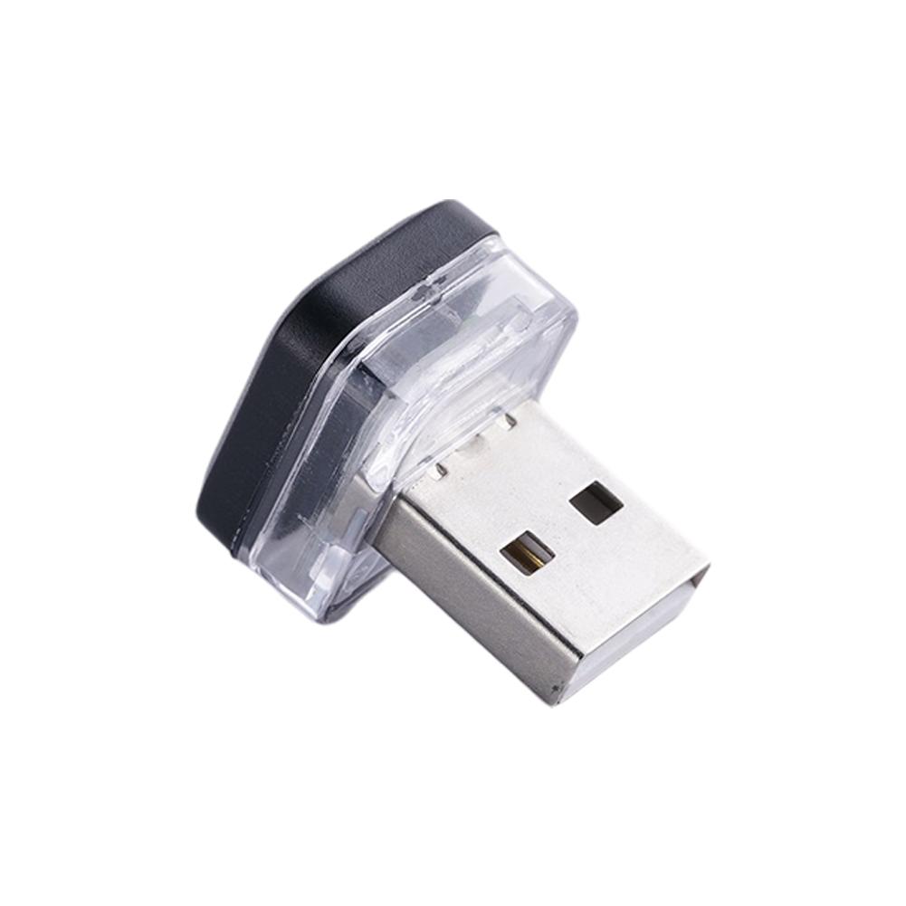 1/4 Stück Universelles USB-Auto-Innenraum-Stimmungslicht LED-Signalleuchten Auto-Leselampe Dekorationen Auto-Innenzubehör