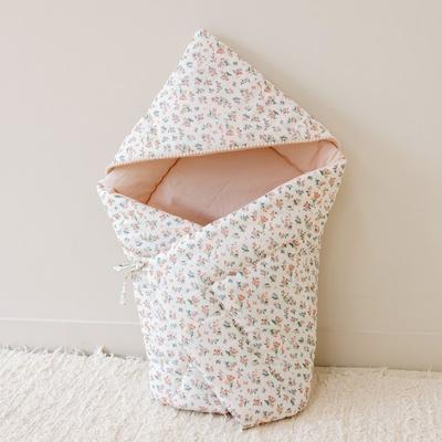 Bami Blanc Beech Flower Newborn Outer Wrap Pure Cotton Four Seasons, Korean Baby Products