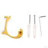 1 Piece Dolphin Shape Hat Coat Rack Hook Holder Bath aluminum Single Hanger