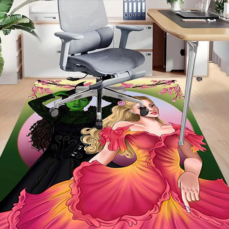 1PC Witch Princess Extra Large Non-Slip Floor carpet, Office, family, bedroom, Studio - Large Area Rug Indoor Rugs, Vibrant Colors-A285