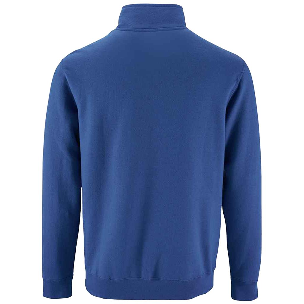 Mens Stan Zip Standing Collar Jumper