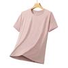 Ice Silk T-shirt for Women, Summer Quick Drying Sports Fitness Short Sleeved Round Neck T-shirt, Ice Silk Women's Top