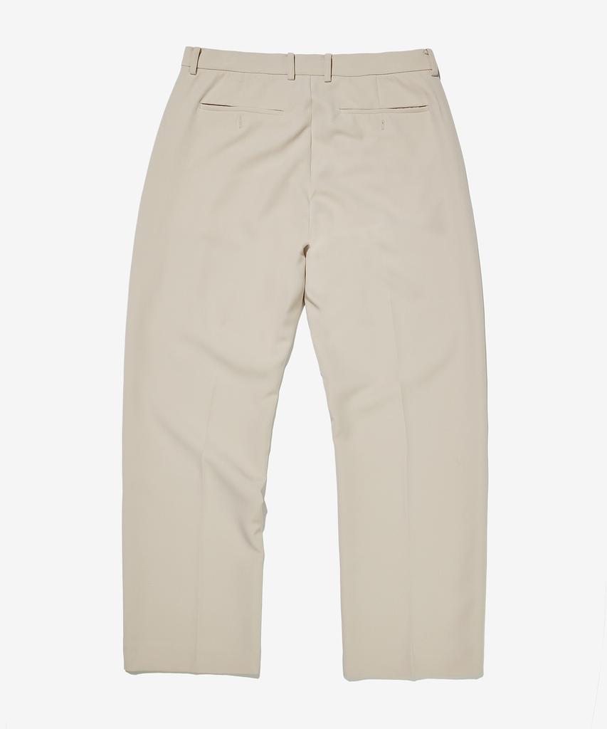 Seutaendeuobeo Semi-Wide Slacks [Ash Cream]