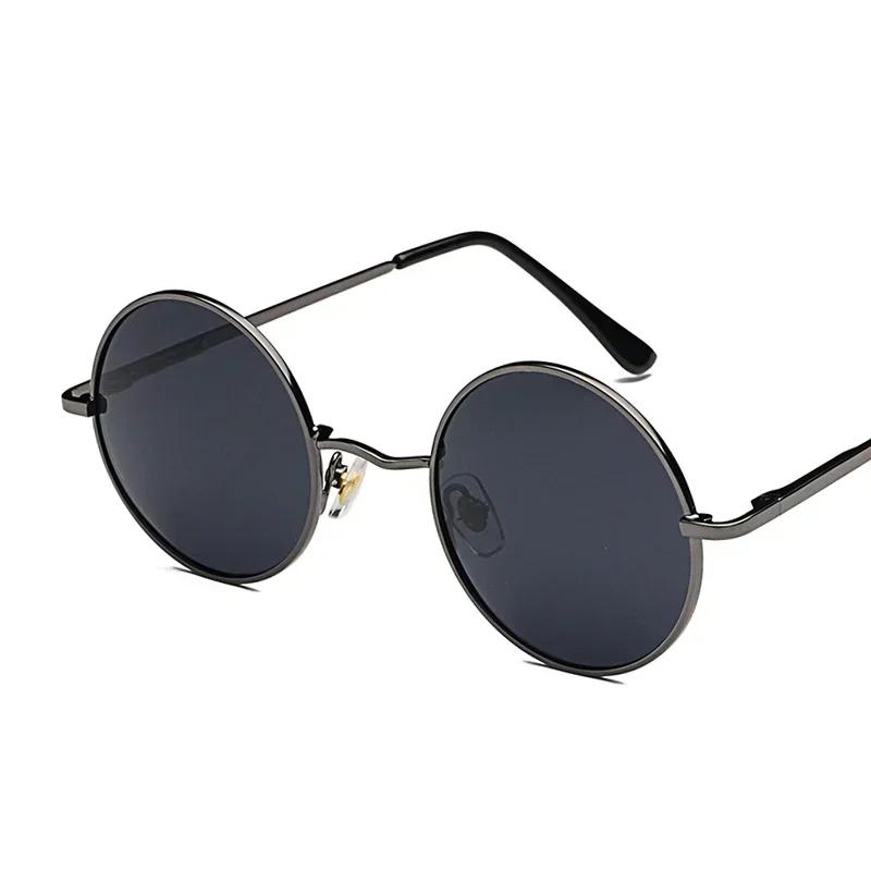 Classic Small Round Sunglasses UV400 for Men Women Retro Vintage Circle Hippie Sun Glasses