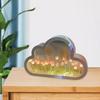 Night Light Ornament Bedroom Mirror Small Bedside Lamp for Various Scenes Home