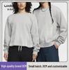 2024 Autumn/Winter Men's Heavyweight American Crewneck Sweatshirt - High Quality, Long Sleeve, Loose Fit