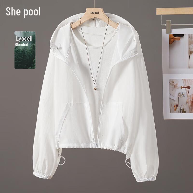 Shechi Women s Lightweight Hooded Sun Protection Jacket One Size