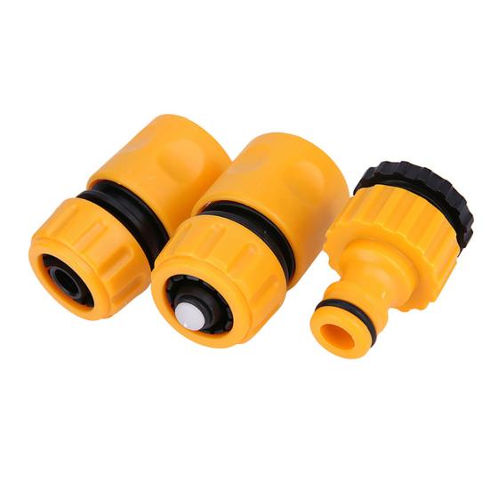 3Pcs 1/2 Inch Quick Water Tap Adapter Irrigation Hose Connector Garden Tool