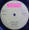 7inch Record JOE WHITE  Baby I Care  We Will Be Free SS013 Sensation Sound 1978 UK Reggae Ska  Dub Used