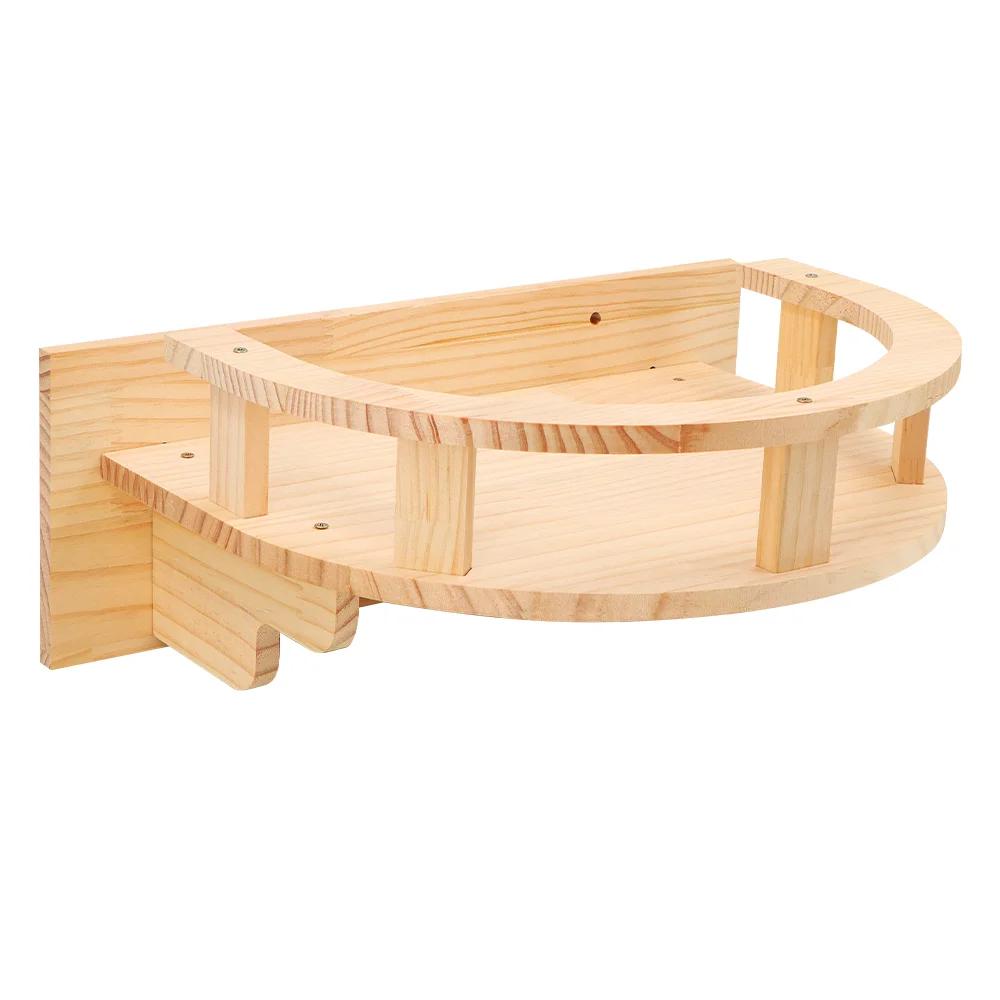 Wandmontierte Katzenkletterregale Katzenbaumturm Hängematte Kratzbäume Katzen Sitzstangen Kätzchen zum Schlafen Spielen Krallenschleifen