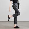 SOFSIL Women's High-Waist Straight-Leg Ankle Pants