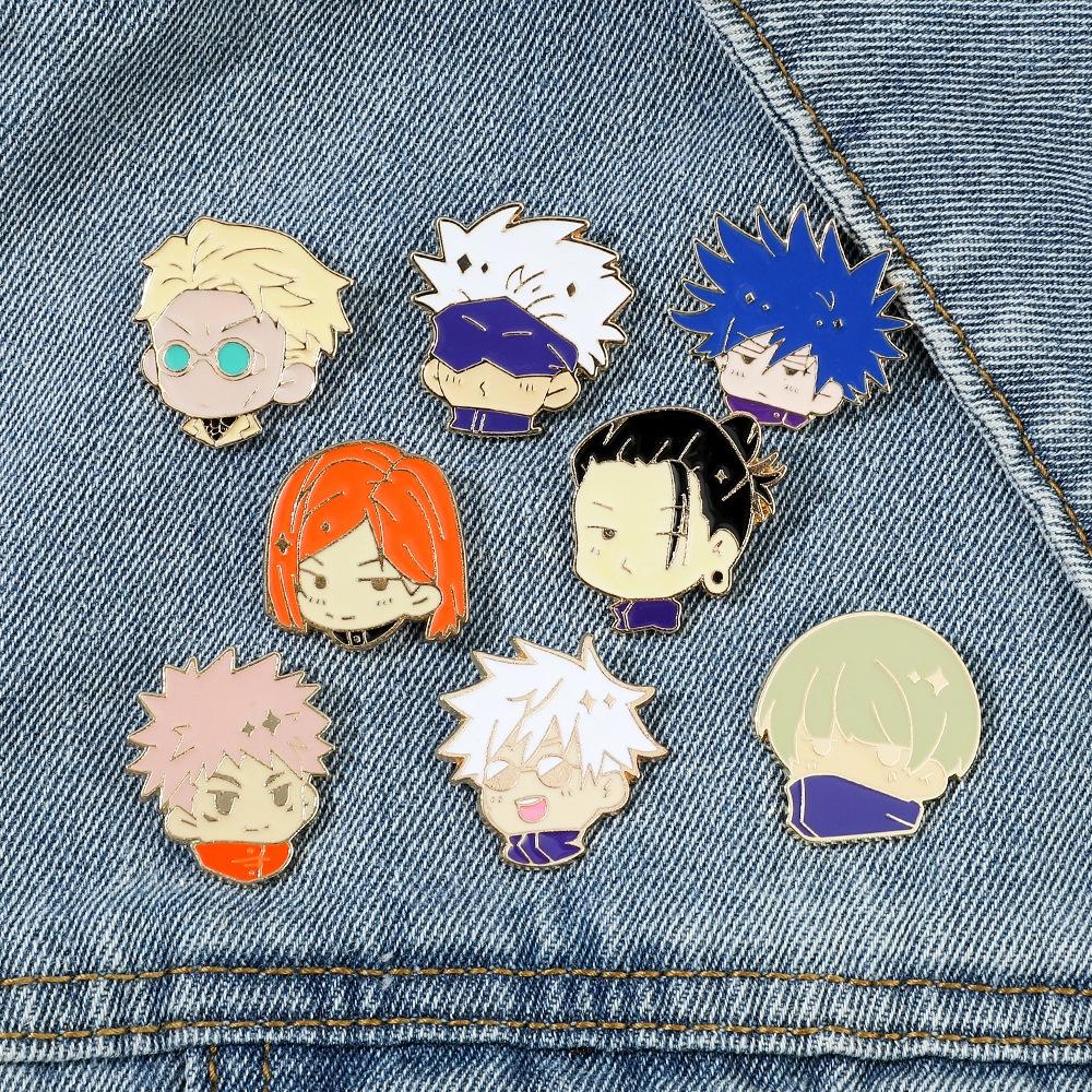 Functional Cute And Jujutsu Kaisen Pin Badge Q Version Yuji Megumi And More
