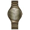 RADO Radar Real Thin Series Automatic Mechanical Movement 30 Meters Waterproof Watch Swiss Watch 39mm Green Dial Ceramic Case Ceramic Strap R27121302