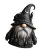 Resin Gnomes Statues Gothic Gnomes Figurines Fantasy Gnomes Figurines Sculptures Ornament for Yard,Patios,Office,Shelf