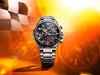 Casio Edifice EQS-920DB-1A Men's Chronograph Analog Watch, Solar Powered, Waterproof, Black and Silver [Parallel Import]