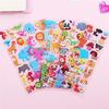 Bubble Stickers 3D Cartoon Animal Waterproof DIY Baby Toys for Children Boy Girl