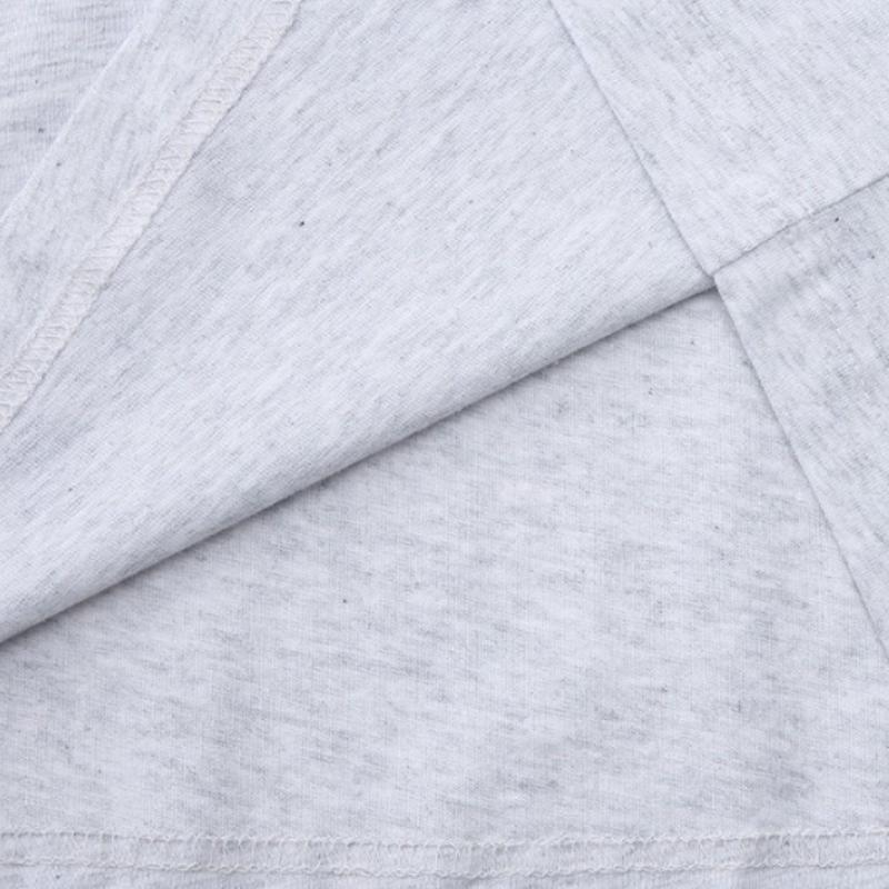 New MLB T Shirt Unisex Light Heather Gray 3ATSEC423-1