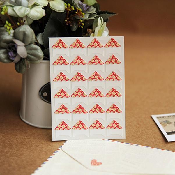 Albums Decoration Self-Adhesive Photos Frame Stickers Paper Corner Stickers