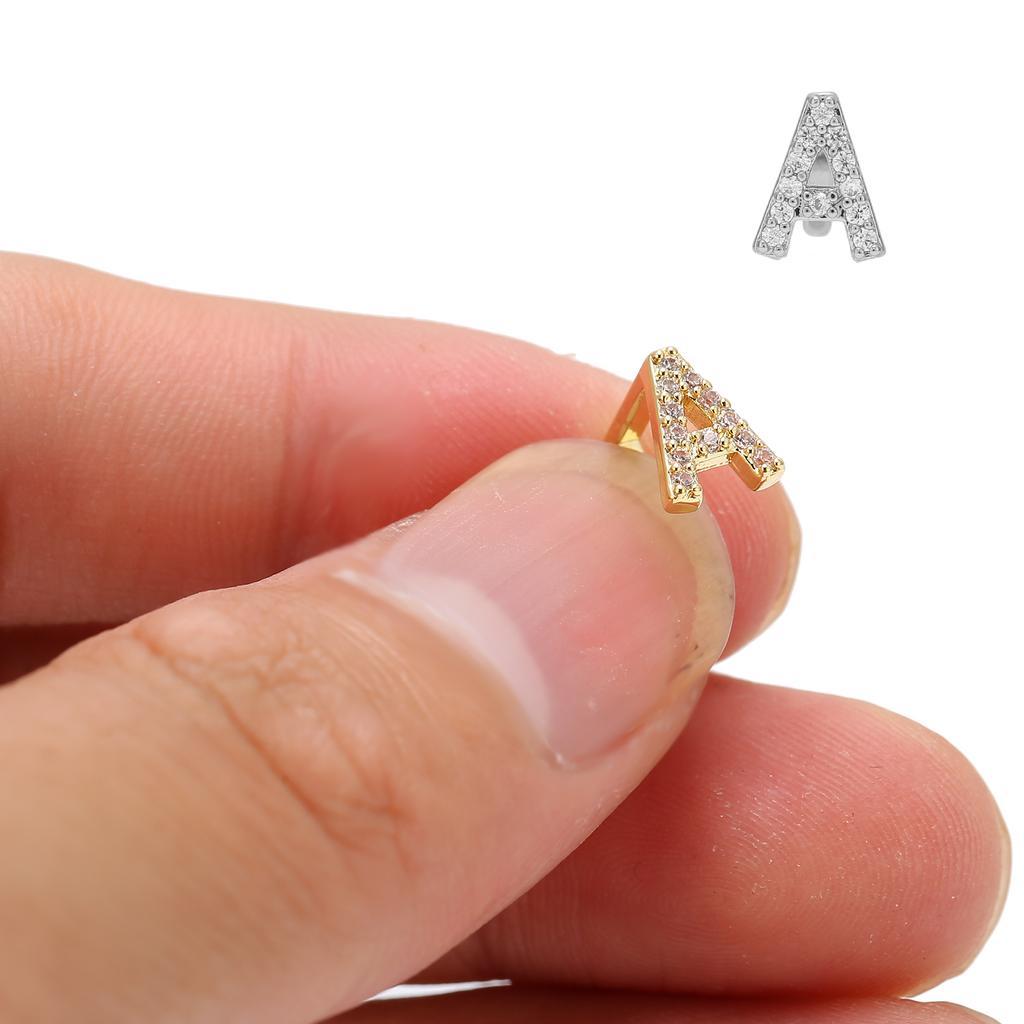 Capital Letter A Single Hip Hop False Tooth Halloween Festival Hip Hop Tooth Decoration Accessory