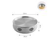 Korean 304 Stainless Steel Grill Barbecue Rack, Roast Meat Plate, Dry Pot Tray, Bar Restaurant Tableware, 1 Pc