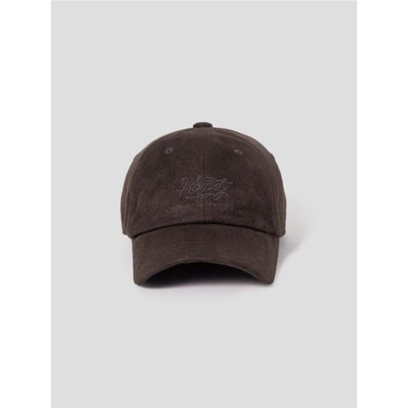 8SECONDS Faux Suede Ball Cap Brown (29588BWY1D)