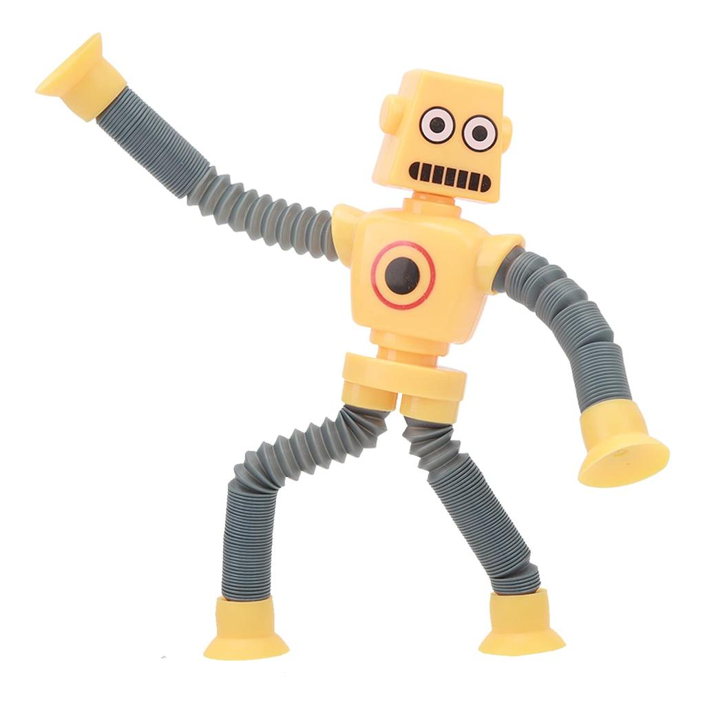 Extendable Suction Cup Robot Toy, Jet Toy Robot Party Favors for Anxious Kids