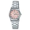 LTP-V006D-4B Analog Quartz STANDARD Pink Silver