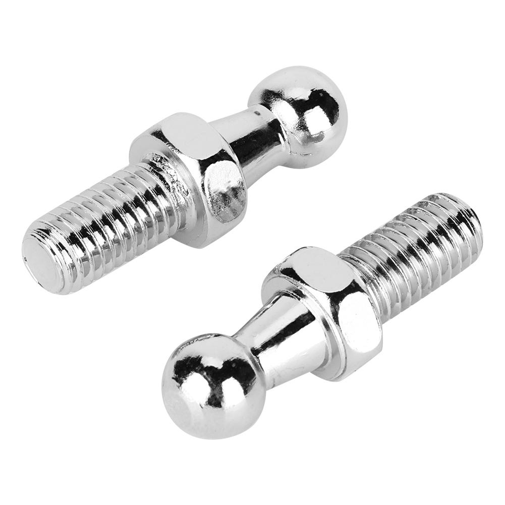 2ks CNC hliníková slitina kulový čep šroub pro plynové vzpěry kulový konec kapota