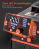 3-in-1 Plasma Cutter Welder Combo - CUT/TIG/MMA, 50A Plasma Cutting Machine & 200A TIG Stick Welder, LED Digital Display with 2T/4T/PA/PT Function for