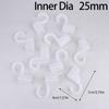 10Pcs Plastic Thickening Hook For Suit Locker Shelf Wardrobe Hook Fittings Diy Party Supplies Children Tent Game Room Joints