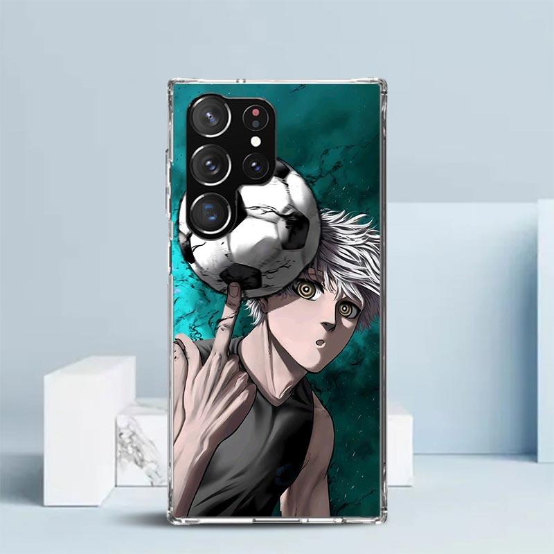 Blue Lock Nagi Seishiro Soft Cover for Samsung Galaxy S25 Edge S26 S24 S23 Ultra Phone Case S22 S21 Plus S20 FE Print Pattern Sh
