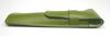 Grained Leather Pencil Case with Metallic Touch Stick and Retro Maple Ballpoint Pen Set Two-pack Yellow-Green (SASKI-ALL-HS47S-2)