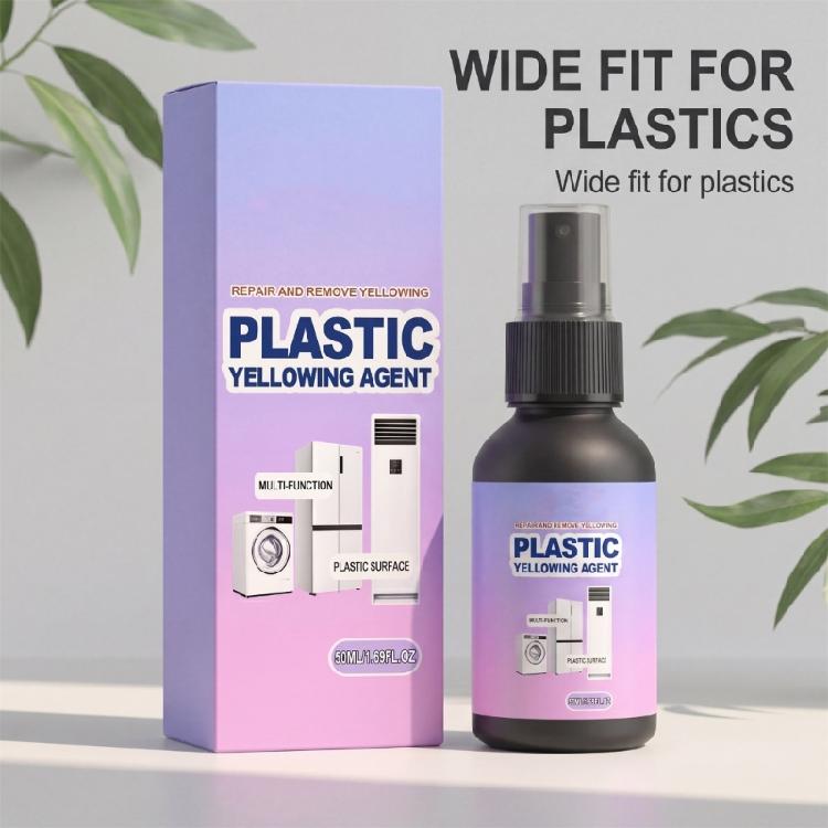 Quick Acting Plastic Stain Removal Agent 50ml Works On Multiple Surfaces for Home Appliances And Toy Color Restoration
