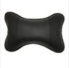 Premium Leather Travel Car Seat Headrest Pillow With Superior Neck Support And Comfort