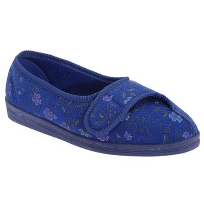 Damen-/Damen-Diana-Hausschuhe mit Blumenmuster